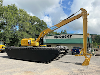 Amphibious Excavator